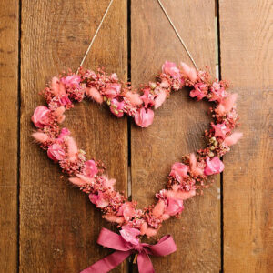 Cuore rosa scuro